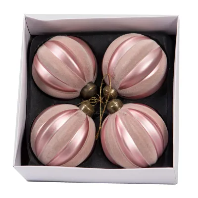 Christmas-balls-in-pink-with-velvet-stripes