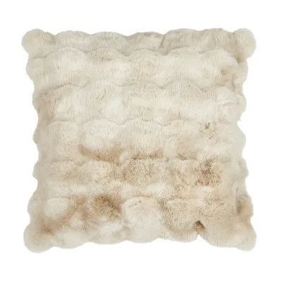 matteo-kuddfodral-lyxig-pälsimitation-sand-från-fondaco