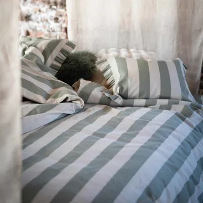bedding-set-tove-striped-linen-gree-from-fondaco