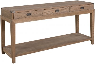 Konsollbord Vermont, Weathered Oak - Artwood