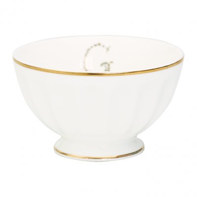 French bowl G, gold medium - GreenGate