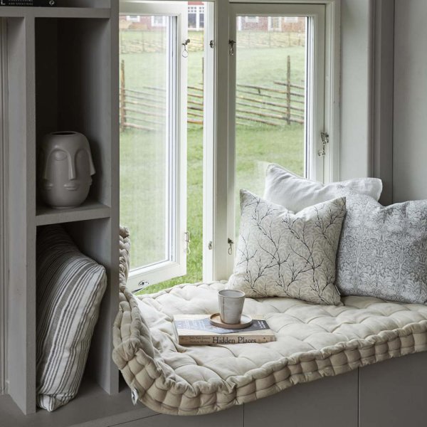 Kuddfodral Ramas 50x50 cm, beige - Boel & Jan