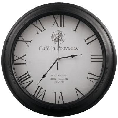 Väggklocka Café la Provence - Miljögården