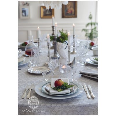 Servett Star, 44x44 cm, Offwhite - Kardelen