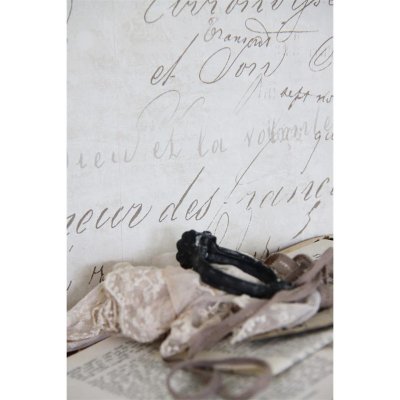 Tapet, text med patinerad bakgrund - Vintage Paint