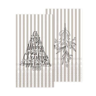 paper-napkin-christmas-tree-mistletoe