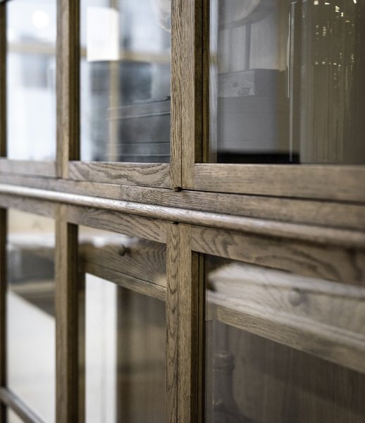 Denver French Cabinet Weathered Oak - Artwood