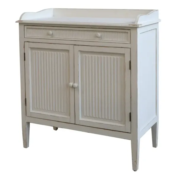 Skåp med två dörrar, Antikvit - Chic Antique