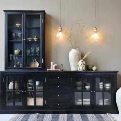 black-display-cabinet-with-doors-and-drawers