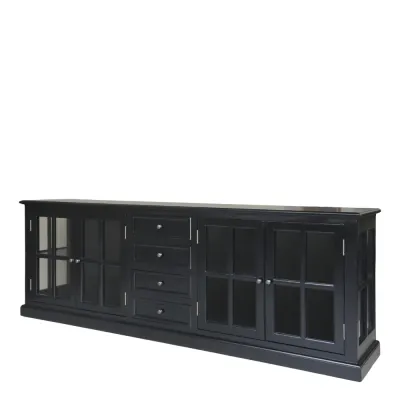 black-display-cabinet-with-doors-and-drawers