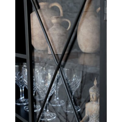 display-cabinet-on-wheels-in-black-metal