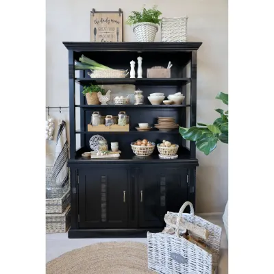book-shelf-in-black-wood-with-open-shelves-and-doors-underneath