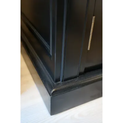 book-shelf-in-black-wood-with-open-shelves-and-doors-underneath