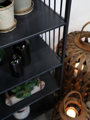 bookcase-metal-antique-black-chic-antique