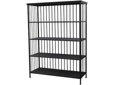 bookcase-metal-antique-black-chic-antique