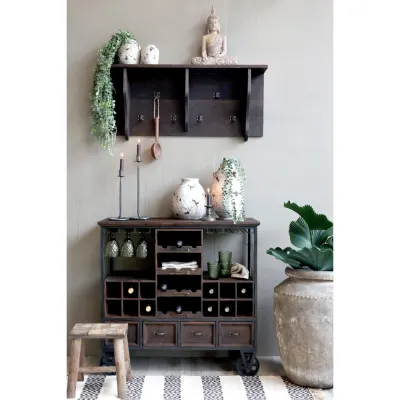 wall-shelf-in-dark-treated-wood-with-six-hooks