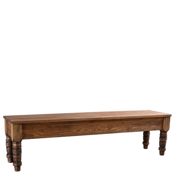 Bench Alma, Lin brown - Miljögården