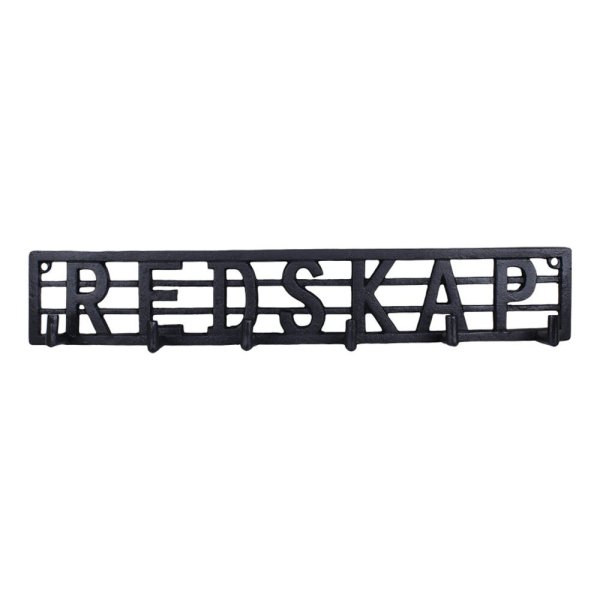Hook Strip "Redskap", black - Strömshaga