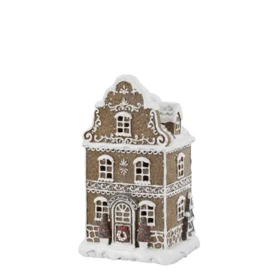 pepparkakshus-no.4-med-led-brun-från-chic-antique
