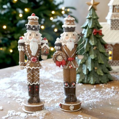 Nutcracker Gingerbread 2-pack - Chic Antique