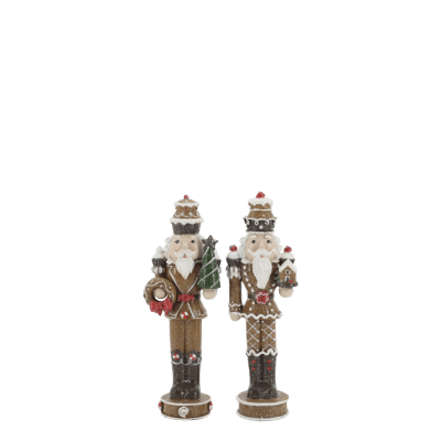 Nutcracker Gingerbread 2-pack - Chic Antique