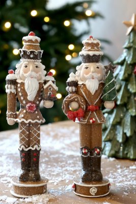 Nutcracker Gingerbread 2-pack - Chic Antique