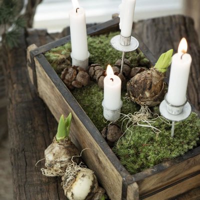 ljusstake-spjut-vintagevit