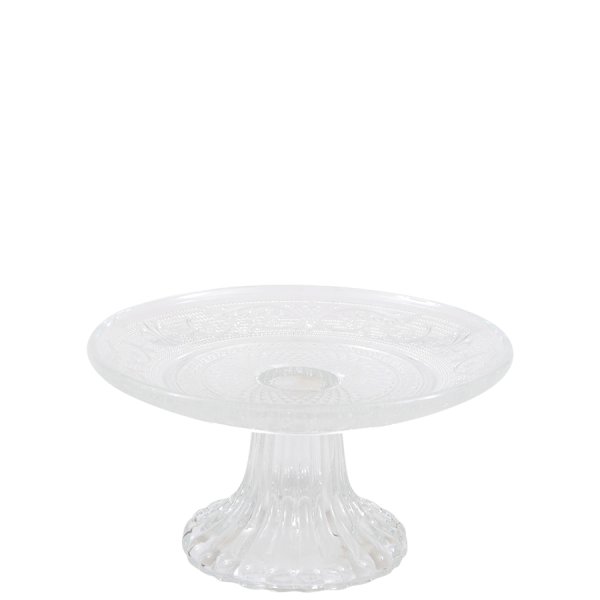 Siri Cake plate, Ø14.8 cm, clear - Miljögården