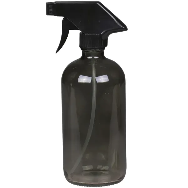 Spray Bottle in glass, Black - Chic Antique