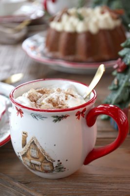 Mug Chalet de Noël Cherry - Chic Antique