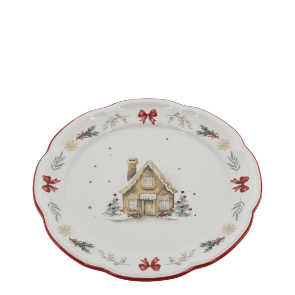 Assiett Chalet de Noël Cherry - Chic Antique