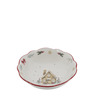 Bowl Chalet de Noël Cherry - Chic Antique