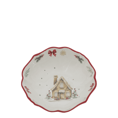Bowl Chalet de Noël Cherry - Chic Antique