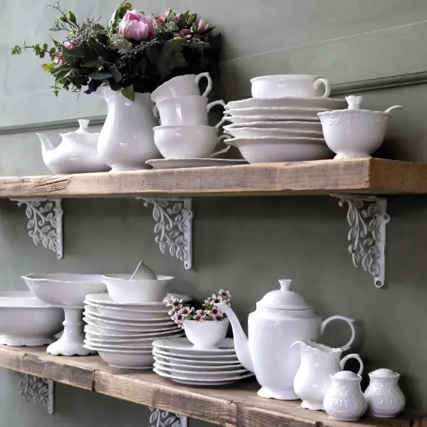 Såssnipa Provence, vit - Chic Antique