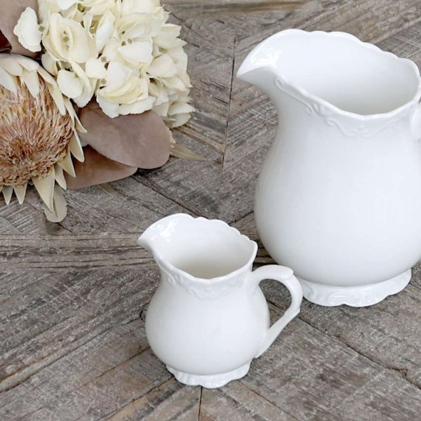 Creamer Provence, white - Chic Antique