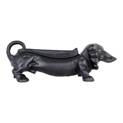 foot-scraper-dachshund-black-cast-iron