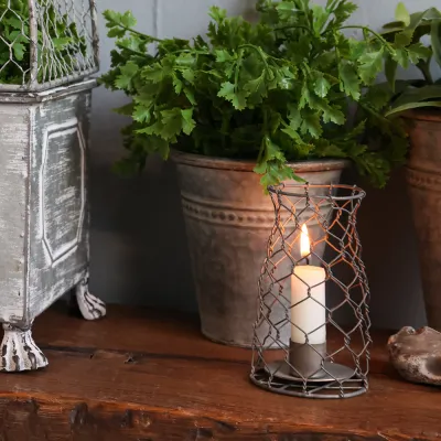 ljusstake-fil-de-fer-antik-zink