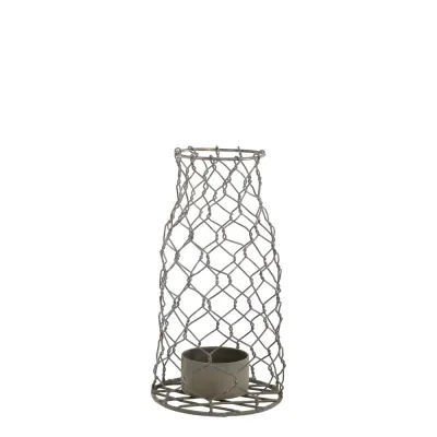antique-zinc-tealight-lantern-fil-de-fer