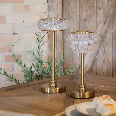 Celine uppladdningsbar bordslampa med sin kompis diamant.