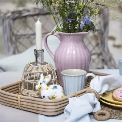 elfenbensfärgat-bedeljus