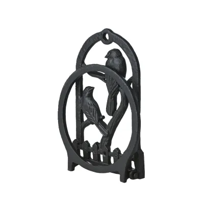 wall-mounted-pot-holder-with-birds-in-cast-iron