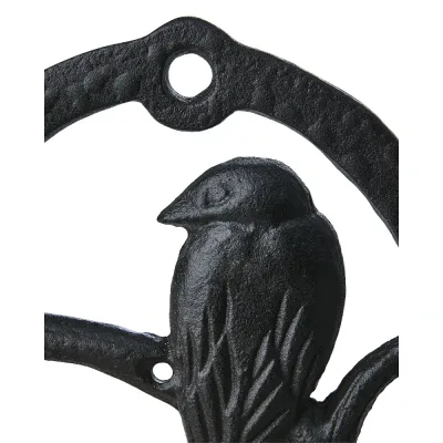 wall-mounted-pot-holder-with-birds-in-cast-iron