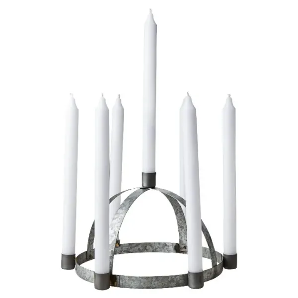 lucia-crown-candlestick-in-zinc