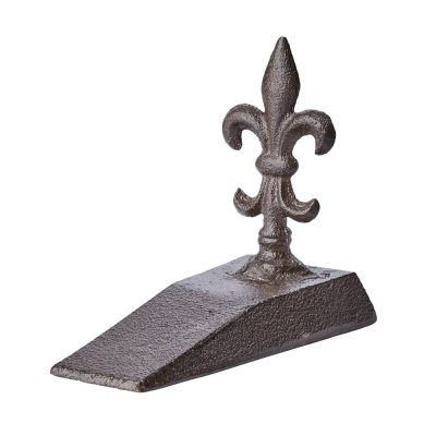 dörrstopp-fransk-lilja-i-brunsvart-smide