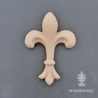 French lily-flexible-wooden-ornament