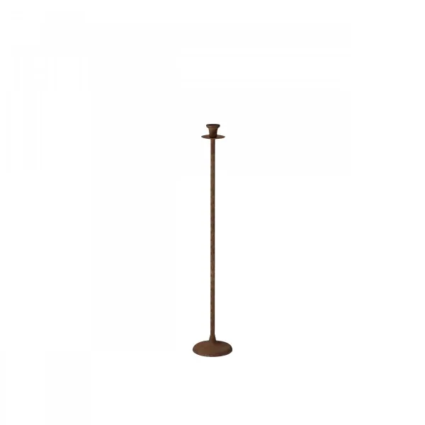 Candlestick Idun, rust brown, three sizes - Wikholm Form