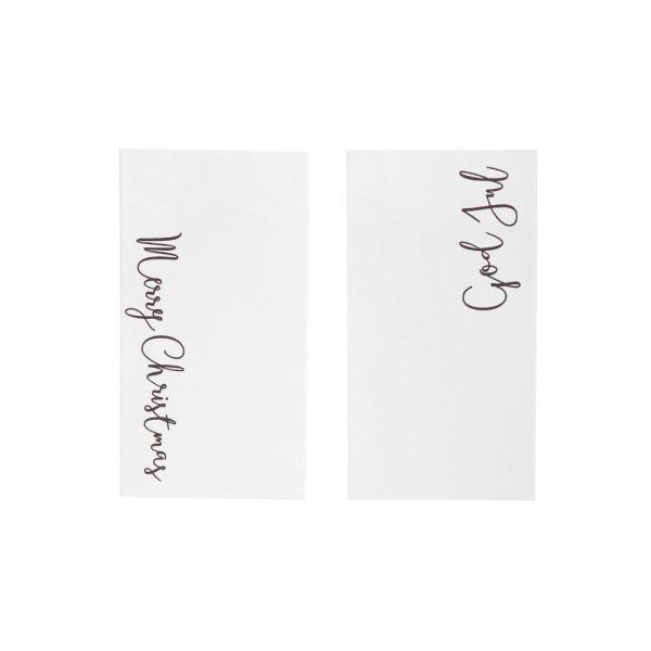 Matchbox Merry Christmas, L12 cm, white - Storefactory