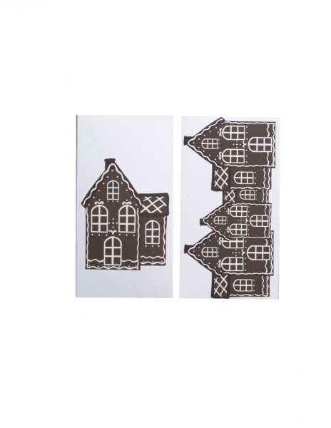 Matchbox Gingerbread, large, White & Brown - Storefactory