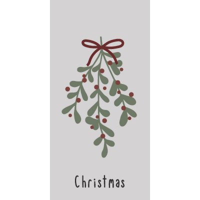 paper-napkin-mistletoe-white