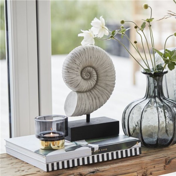 Votive Miy, H7,5 cm, Dark Grey & Light Gold - Lene Bjerre